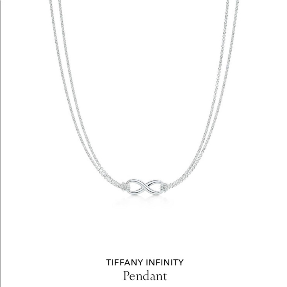 Tiffany & Co infinity necklace